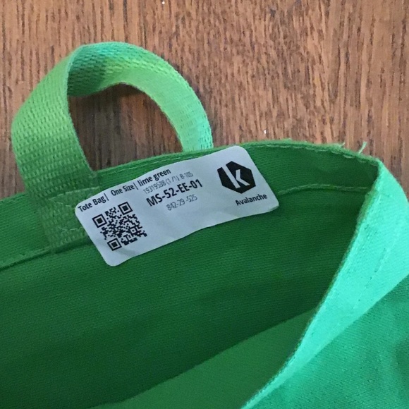 💼 🍉 🍍 Grocery or 📚 Books Tote Bag -eat to live - Picture 5 of 5